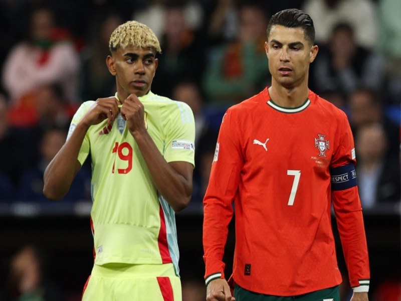 Lamine Yamal-Cristiano Ronaldo