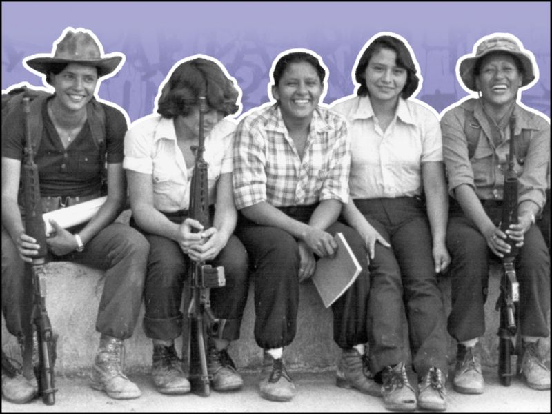 Portada del libro "Mariposas Insurgentes. Feminismo Revolucionario en El Salvador" de Diana Sierra Becerra