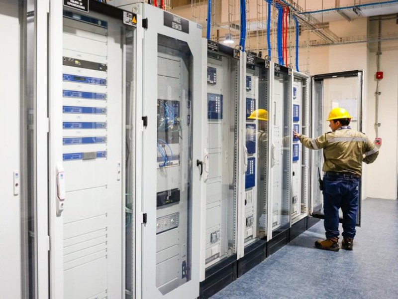 Subestacion electrica Tamanique La Libertad