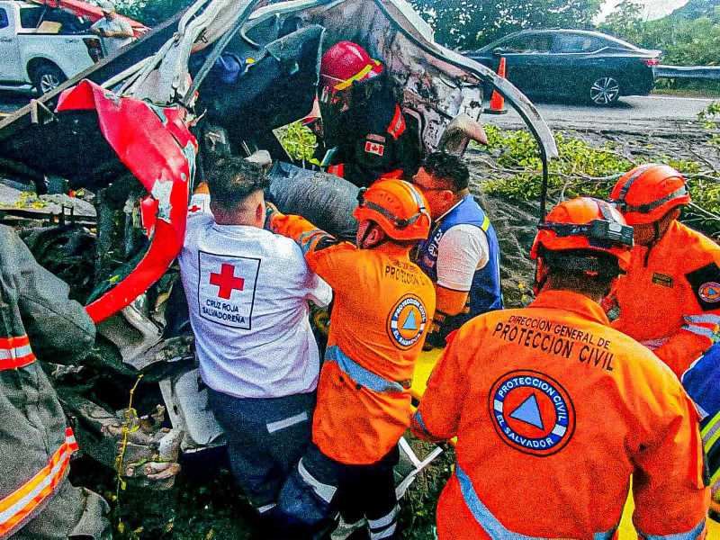 accidente de transito cuerpos de socorro