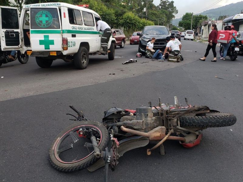 Accidente motociclista siniestros viales