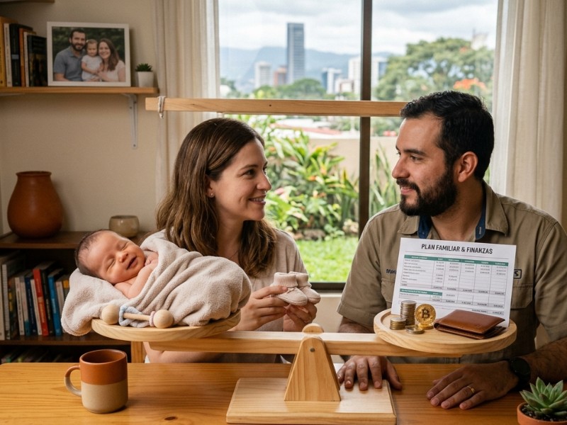 Familia con pocos hijos