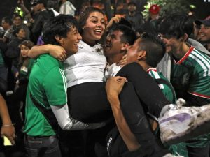 México Festejos Ángel de la Independencia Ecuador