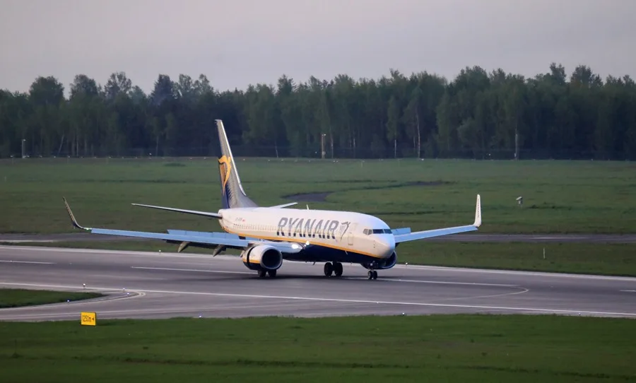 Un avión Boeing 737-800 de Ryanair. EFE/EPA/