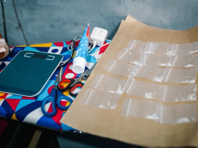 Las autoridades decomisaron droga en el operativo realizado en Sonsonate. Foto EDH/Cortesía