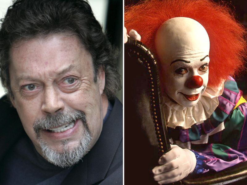 Actor Tim Curry, famoso por interpretar a Pennywise por primera vez