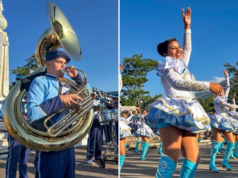 Banda del Bicentenario inicia las fiestas agostinas del 2026