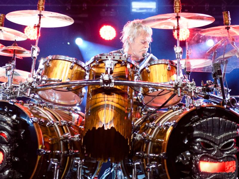 El baterista estadounidense Frank Beard de ZZ Top
