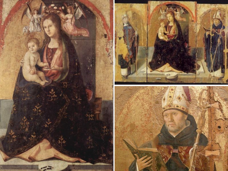 El Poliptico de San Gregorio de Antonello da Messina