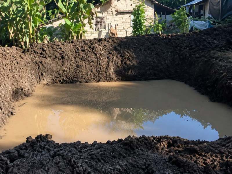 La construcción de reservorios en las diferentes áreas de El Salvador es un método recomendado para la infiltración del agua. Foto EDH/Retomada de Fundesyram