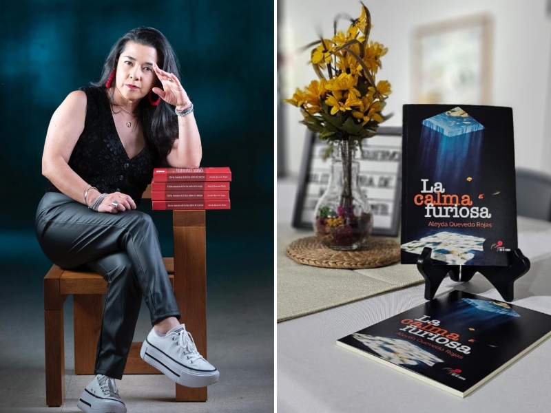 Poeta ecuatoriana Aleyda Quevedo Rojas presenta antología en El Salvador