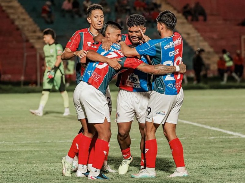 jugadores fas festejo firpo