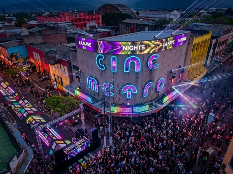 Fiesta electrónica a beneficio del proyecto La Nave Cine Metro
