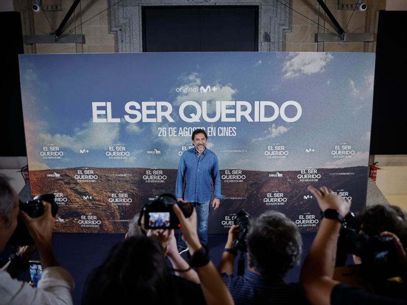 Javier Bardem en el estreno de "El ser querido"
