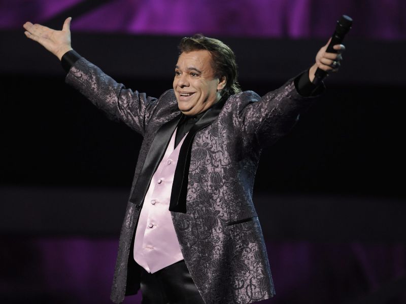 Cantante mexicano Juan Gabriel