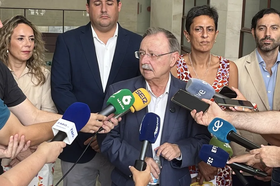 Juan Jesús Vivas, presidente de la Ciudad Autónoma de Ceuta. EFE