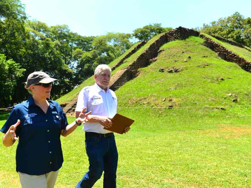 LM- Cihuatán Sitio Arqueológico- Lanzamiento- Fase- Conservación- Embajada- tercera- Estados Unidos.