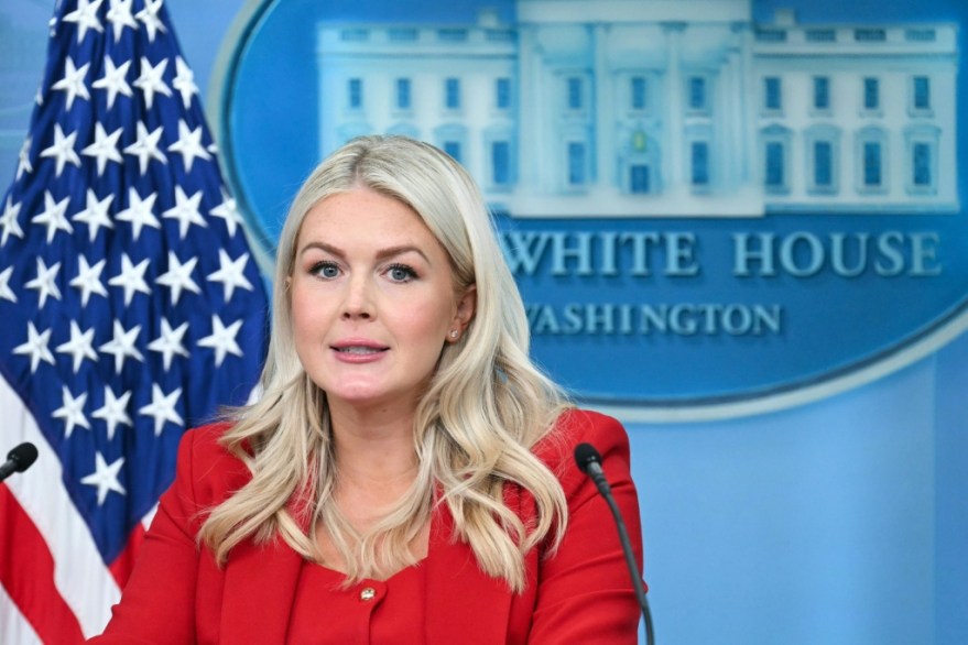 La portavoz de la Casa Blanca, Karoline Leavitt