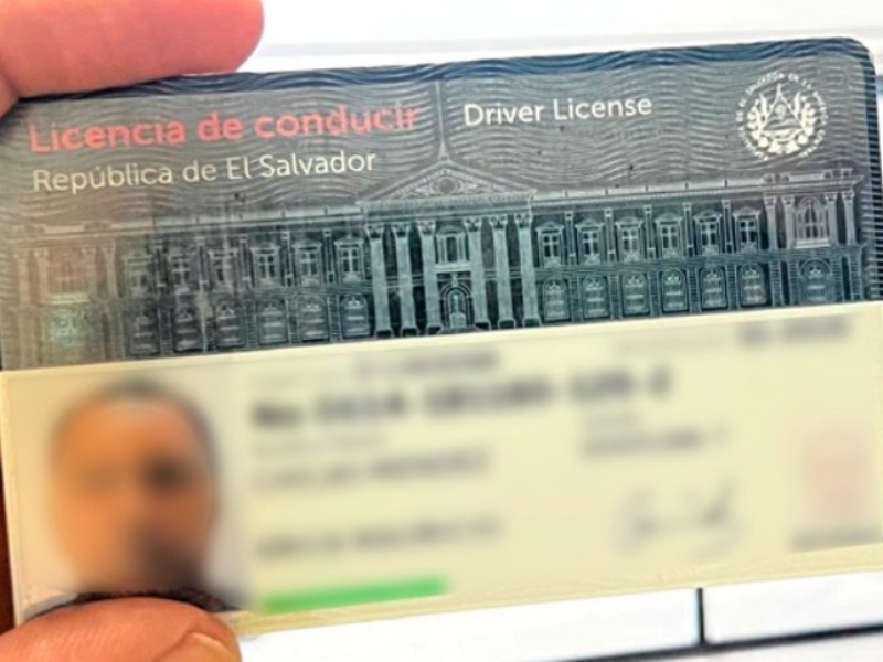 Licencias conducir El Salvador Italia