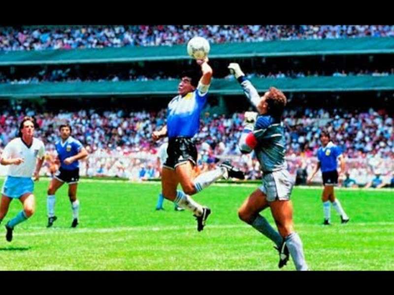 Mano de dios Maradona