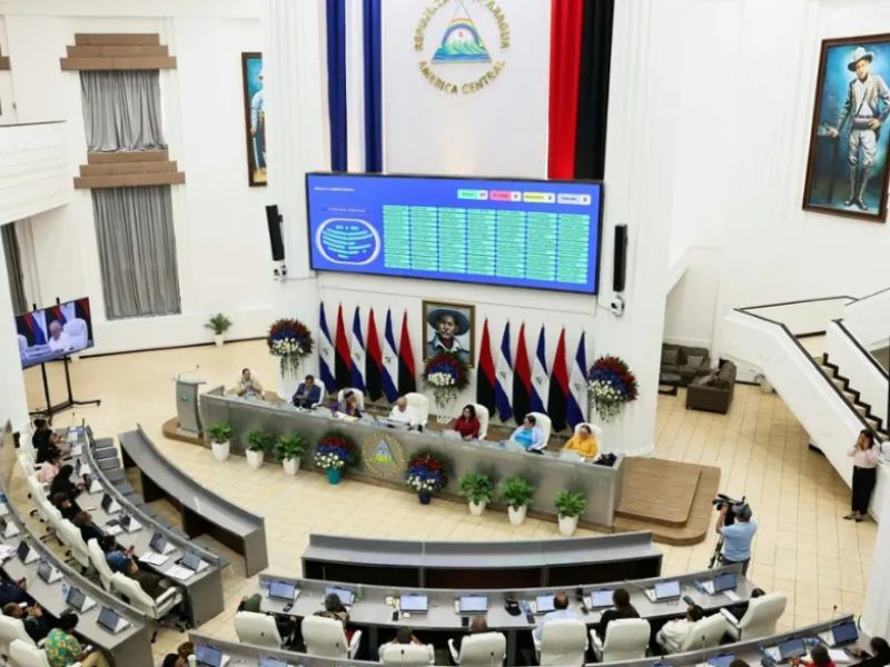 El texto completo de la iniciativa en Nicaragua no ha sido difundido aún por la Asamblea ni por el gobierno de Ortega. Foto EDH/AFP