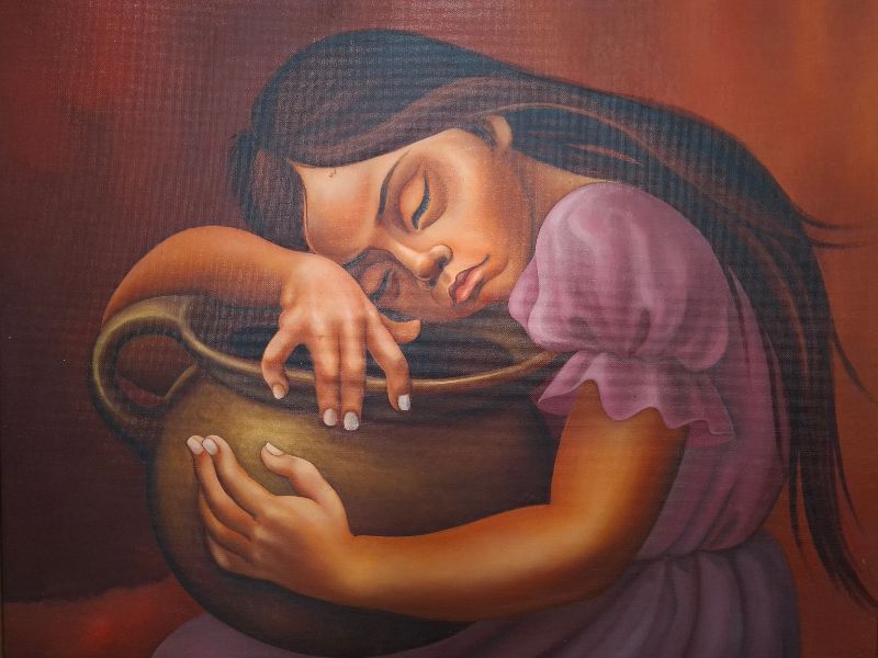 Exposición "Los coleccionistas", pieza de Julio Hernández Alemán