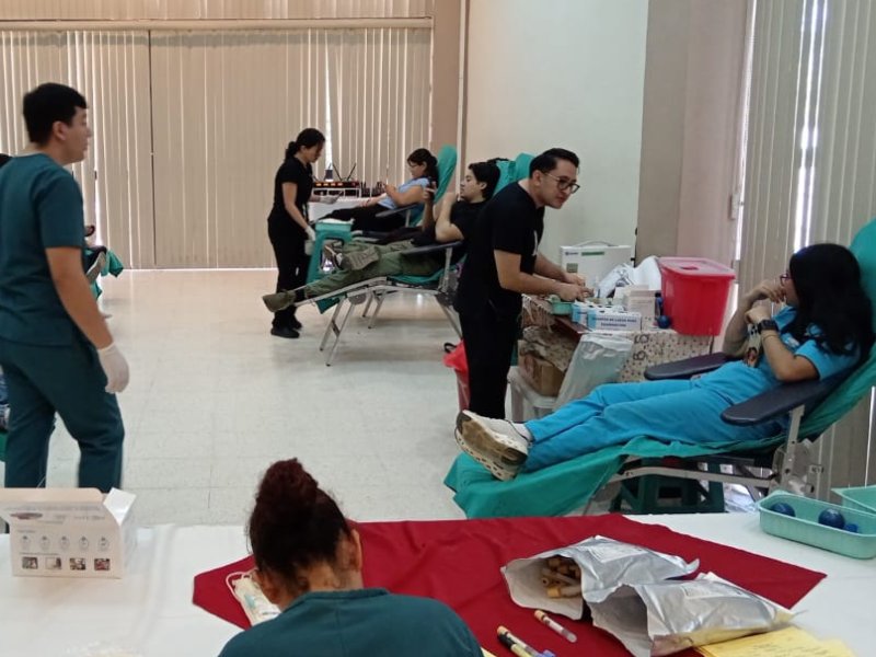 La donación de sangre es una acción que salva vida. Foto EDH/Cortesía