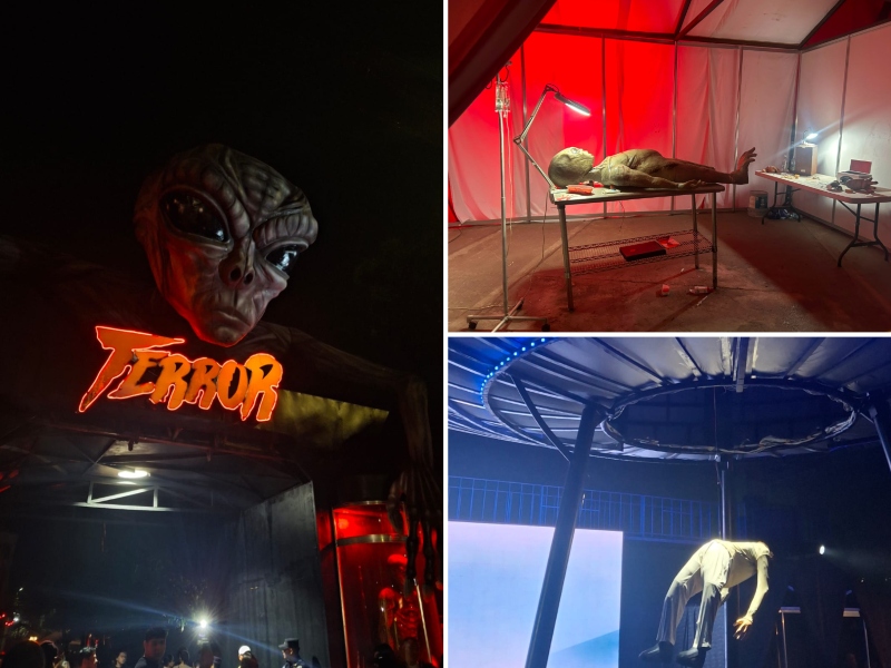 Los aliens invadieron la séptima edición de Terror Cifco en las fiestas agostinas de 2026