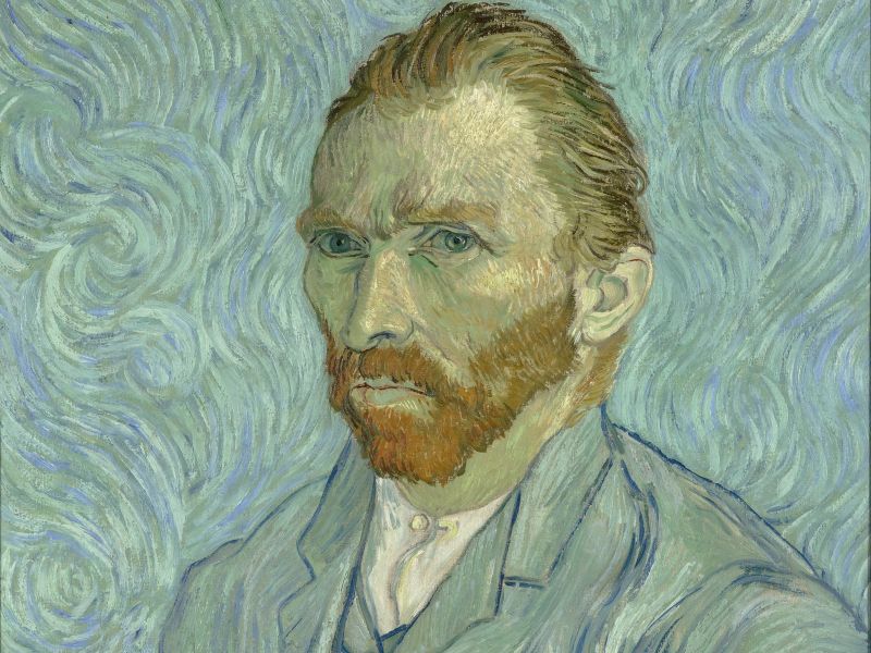 "Autorretrato" de Vincent Van Gogh