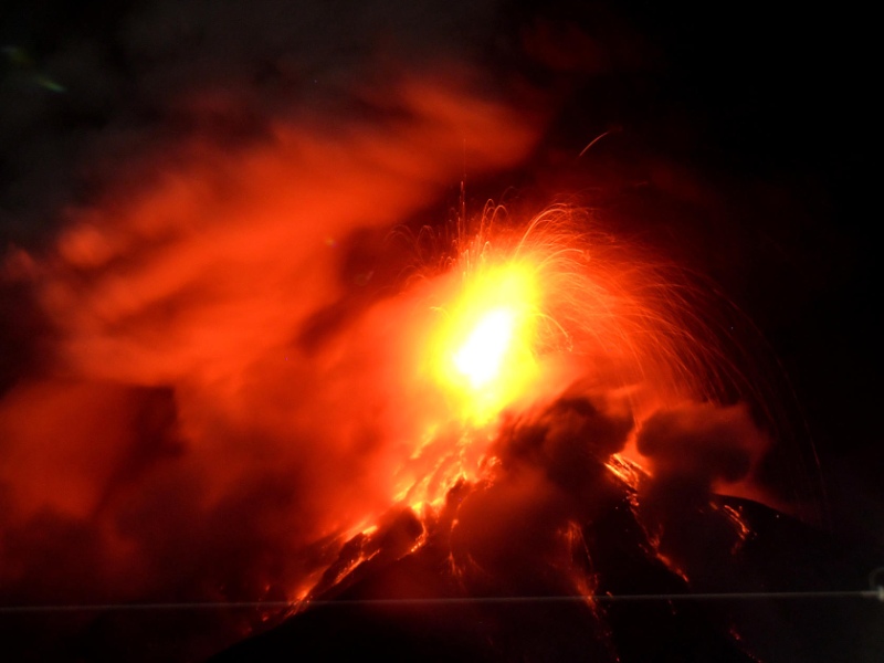 Volcan de Fuego Guatemala