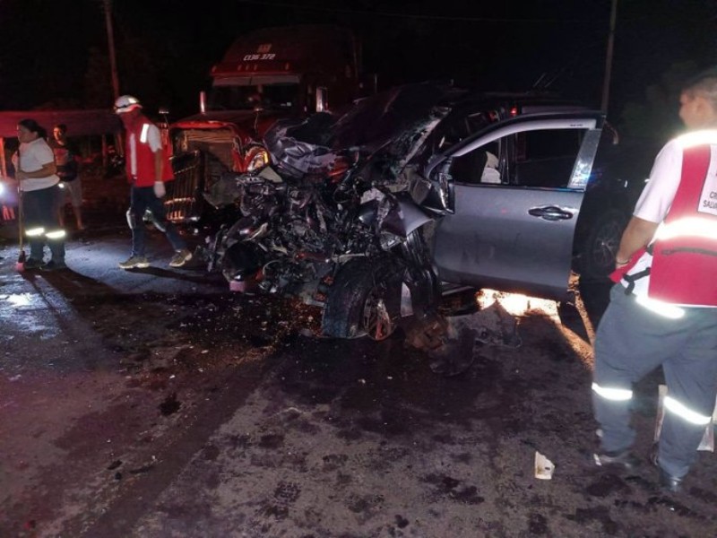 choque Guazapa siniestro vial