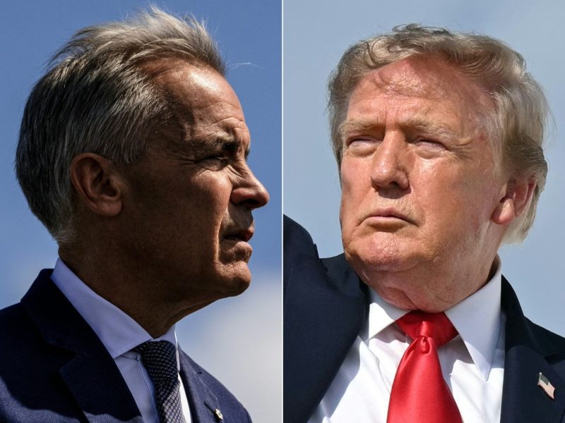 donald trump canada aranceles Mark Carney