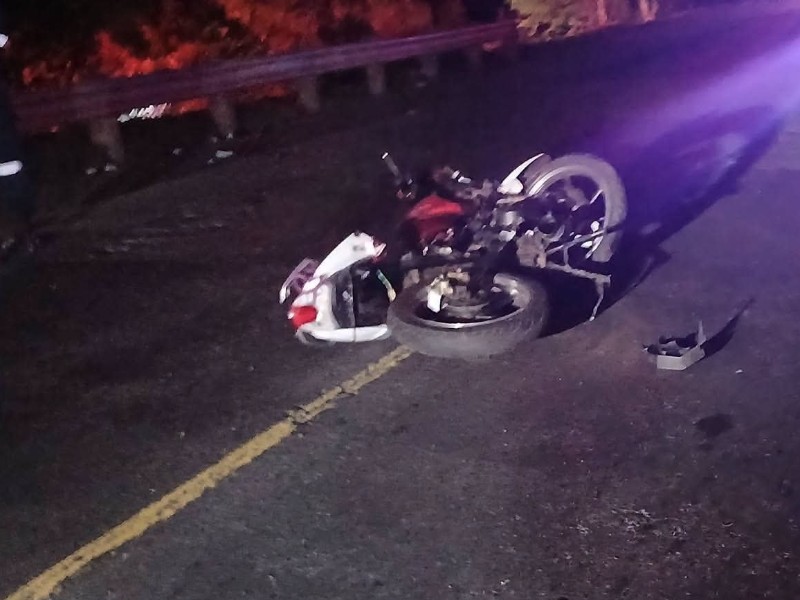 Motociclista Usulutan dos atropellados