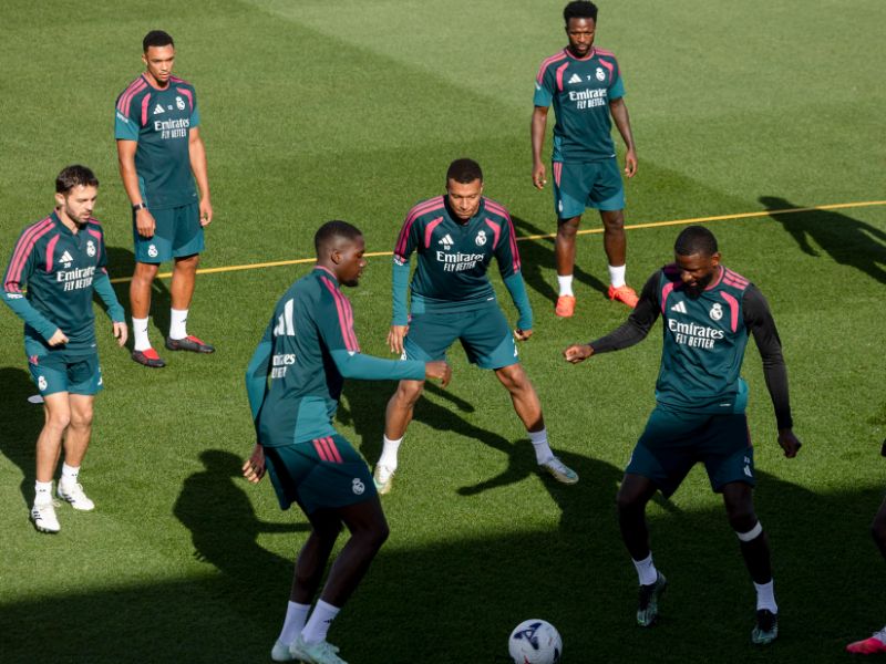 Real Madrid entrenamiento LaLiga