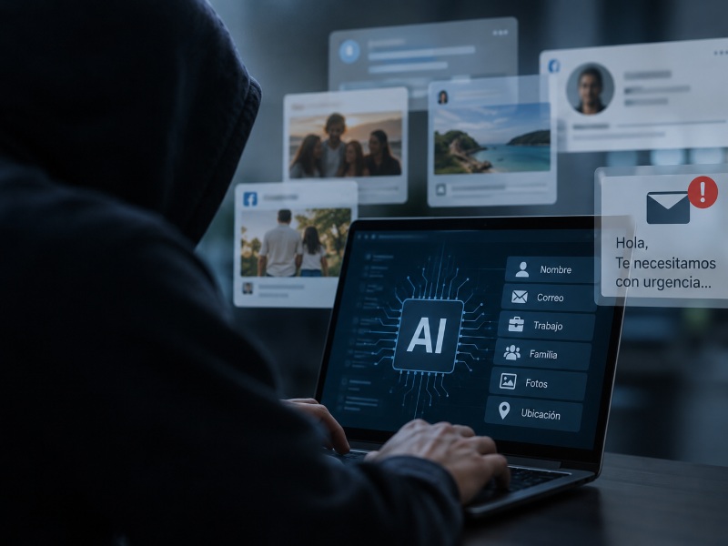 CIBERDELITOS INTELIGENCIA ARTIFICIAL ESTAFAS ESTAFADORES CIBERDELINCCUENTES