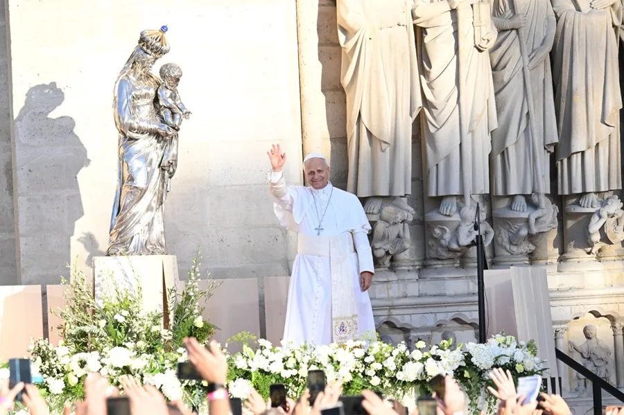 El papa León XIV, en París (Francia). EFE