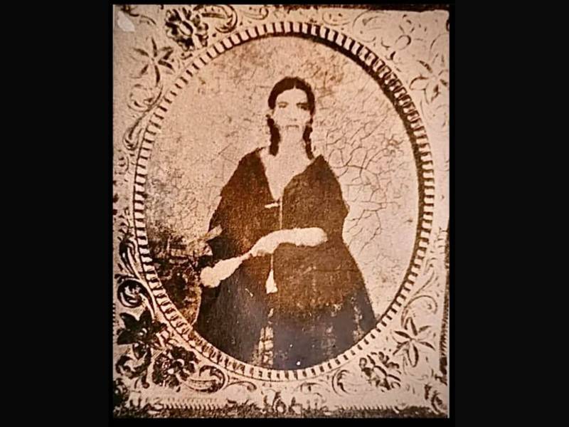 Retrato de doña Josefa Lastiri de Morazán, esposa del prócer Morazán