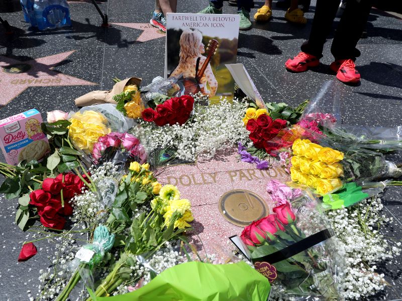 Estrella de Dolly Parton en el Paseo de la Fama de Hollywood