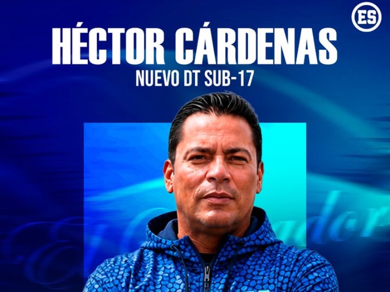 Hector Cardenas entrenador sub 17