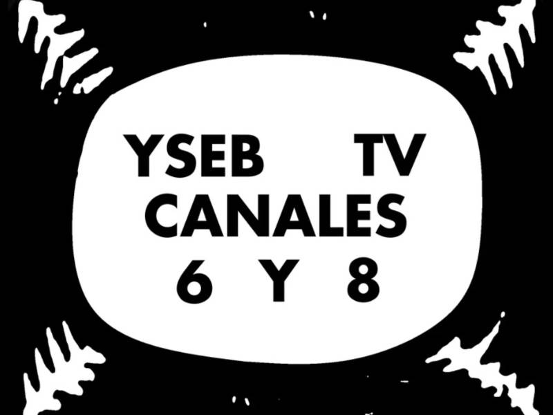 Primer logo de Canal 6 YSEB TV