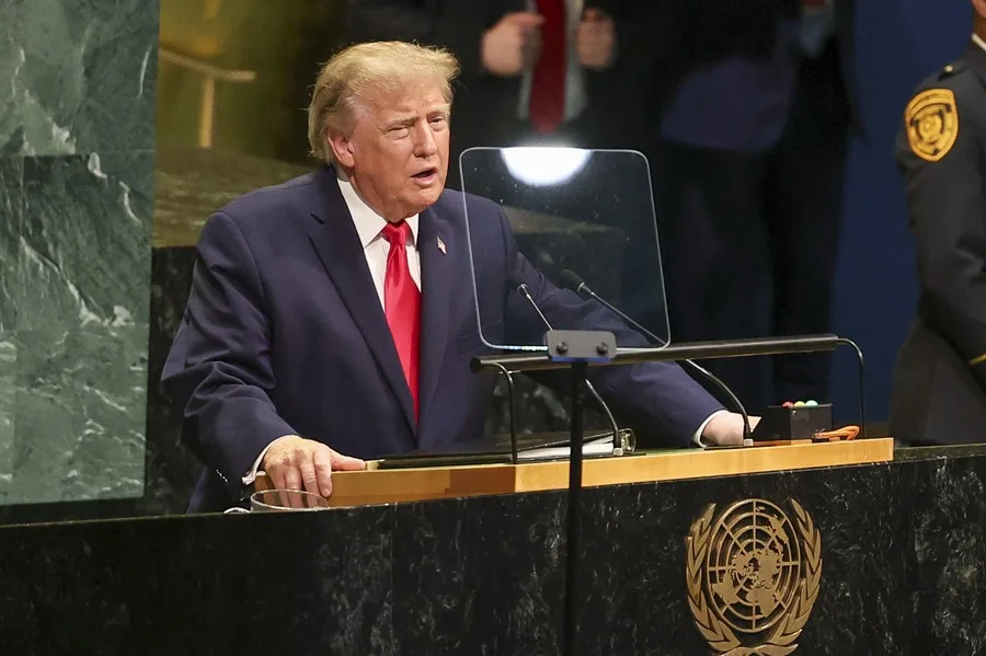 El presidente Trump en la Asamblea General de la ONU