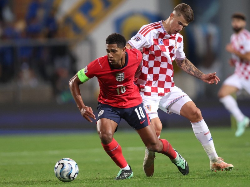 Jude Bellingham Inglaterra Croacia