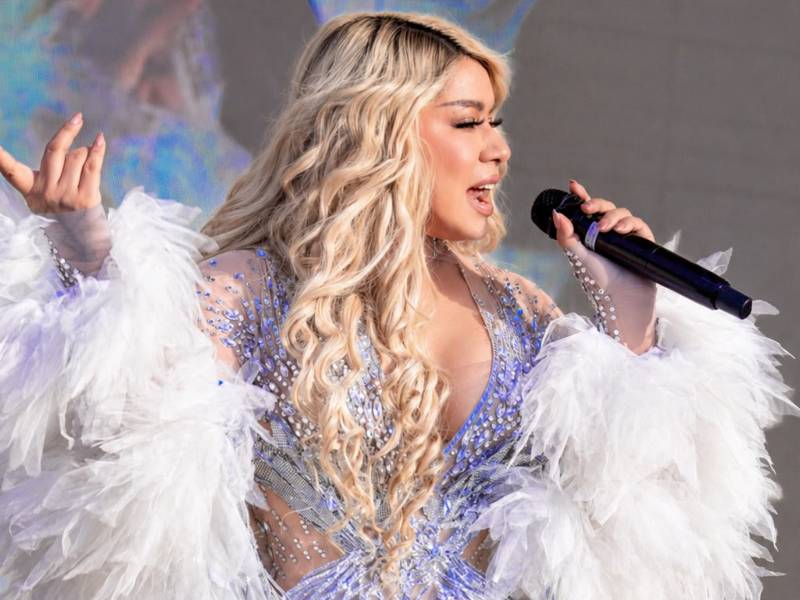 Cantante Milly en Italia