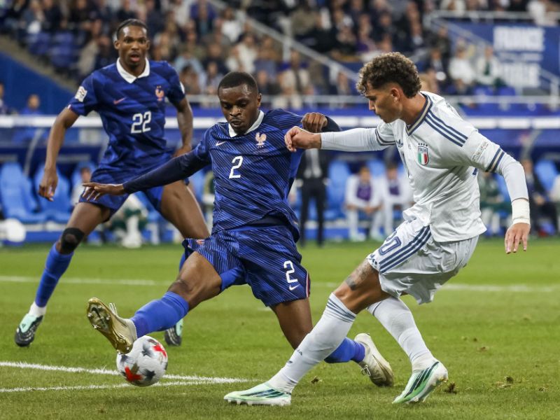 Francia e Italia empataron a un gol