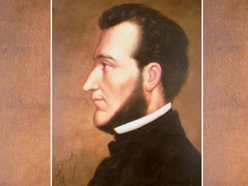 Retrato del unionista Francisco Morazán