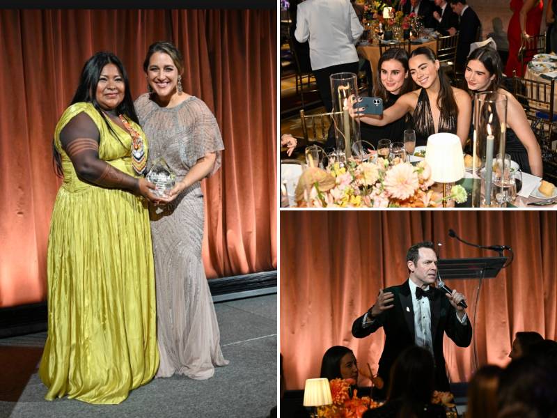 Diferentes momentos de la gala anual de Glasswing International 2026 en Nueva York