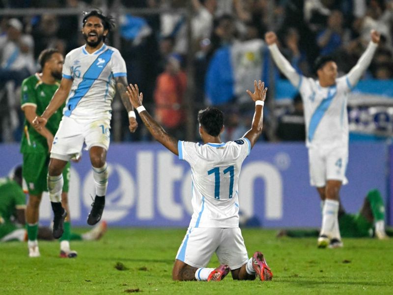 Guatemala festeja ante Suriname