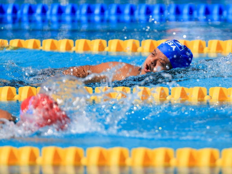 Heidi Recinos natacion