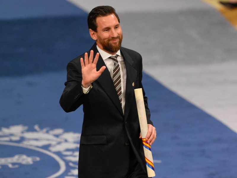 Lionel Messi delantero Argentina