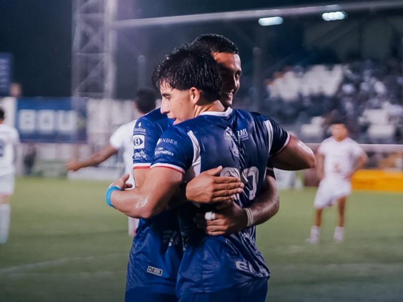 Jugadores celebran Metapán Balboa